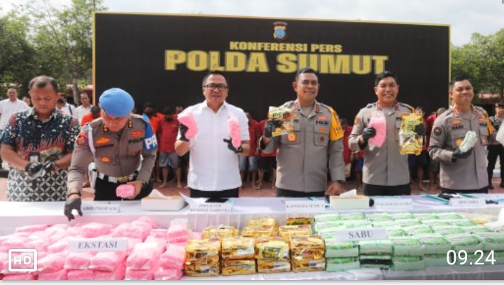 Pencapaian Luar Biasa Selamatkan Anak Bangsa, Polda Sumut Selamatkan 10,7 Juta Jiwa dari Ancaman Narkoba Sepanjang Tahun 2024