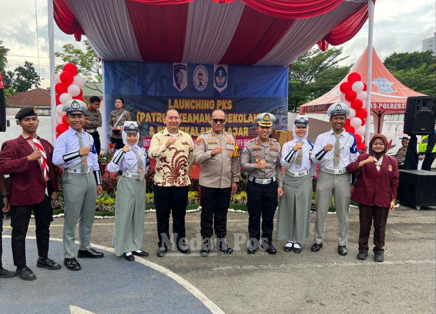 34 Sekolah Hadiri Launching PKS, KBP Gidion: Mudah-mudahan Bisa Jadi Pionir Ketertiban Lalu Lintas