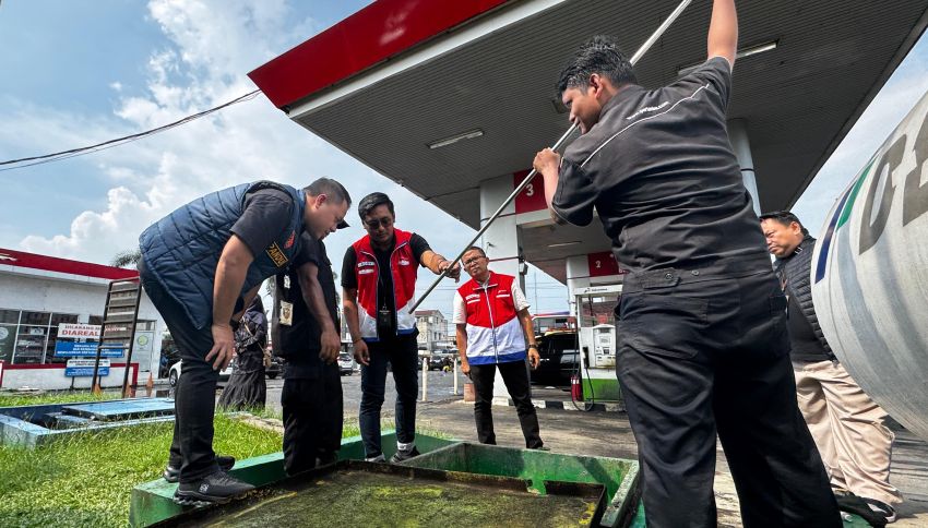 Pertamina Patra Niaga dan Polda Sumut Cek Ketersediaan BBM di SPBU