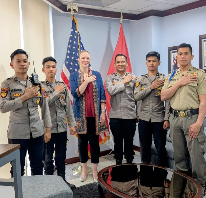 Patroli Polrestabes Medan Dapat Apresiasi dari Konsulat Amerika di Medan