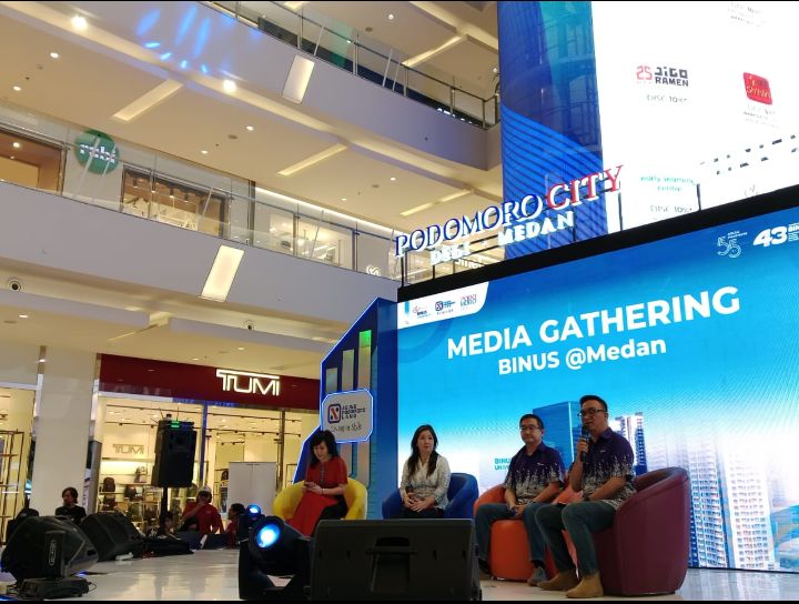 BINUS @Medan Usung Konsep Global Digitalpreneur Campus untuk Wujudkan Indonesia Emas 2045