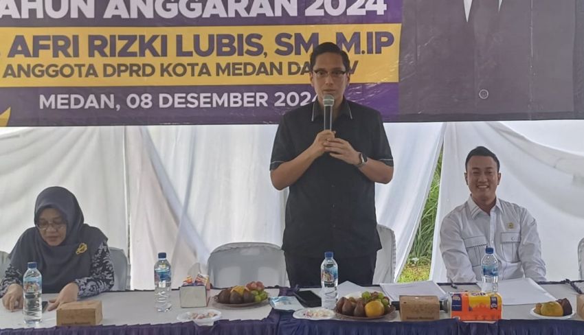 Rizki Lubis Bersama Rico Waas Tampung Aspirasi Masyarakat