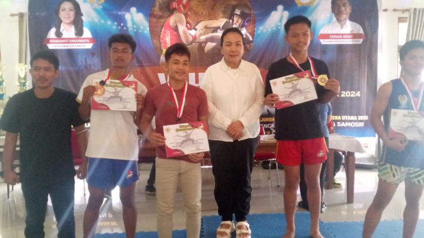 Kejuaraan Wushu  Perebutkan Piala Ketua Umum KONI Samosir