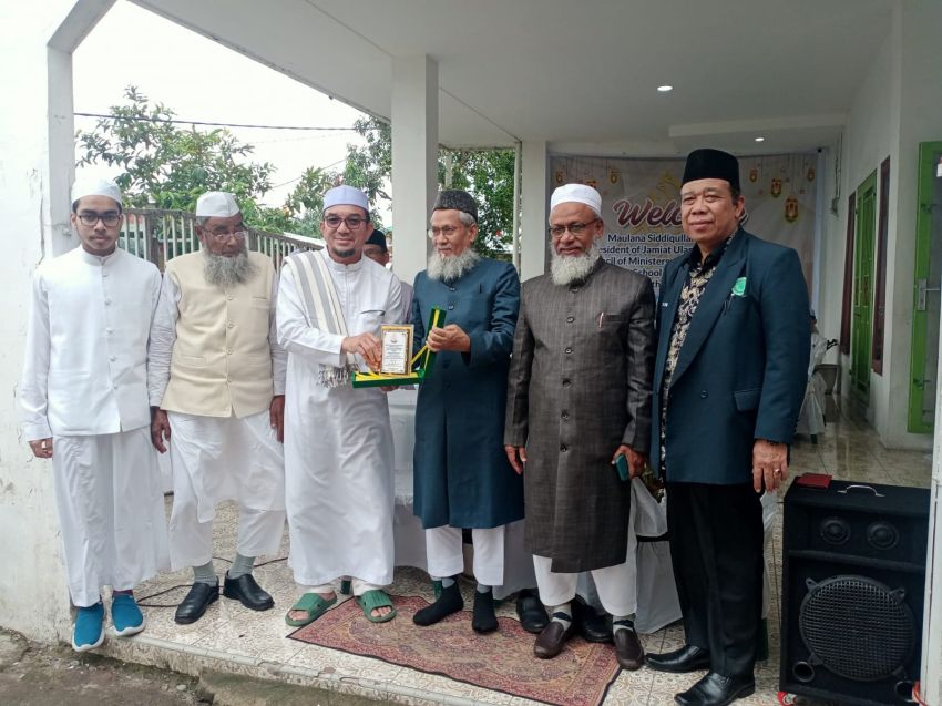 Majelis Ulama India Silaturahmi di Pondok Madrasah Al-Qur'an Fadhlul Qurro