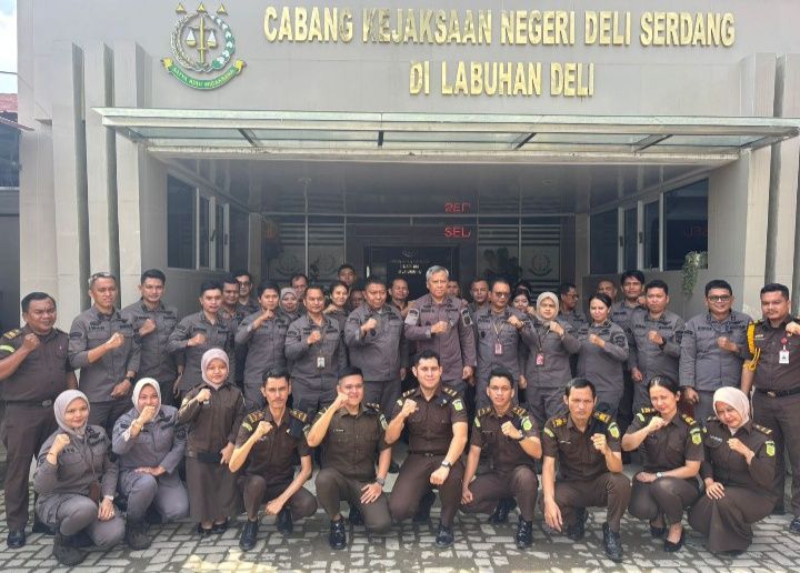 Kajatisu Sidak ke Cabjari Deli Serdang di Labuhan Deli