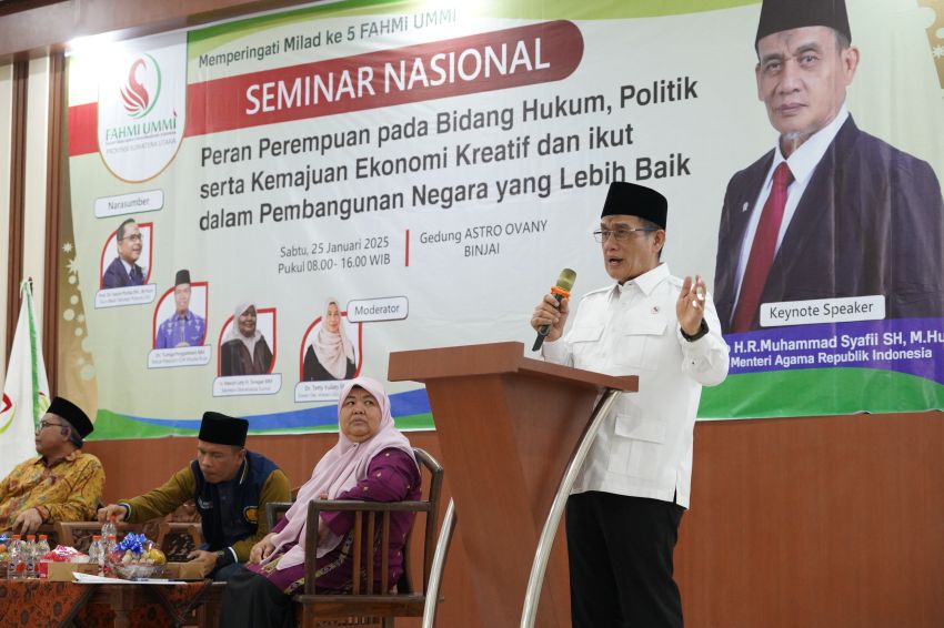 Wamenag : Peran Perempuan Indonesia Cerdaskan Bangsa