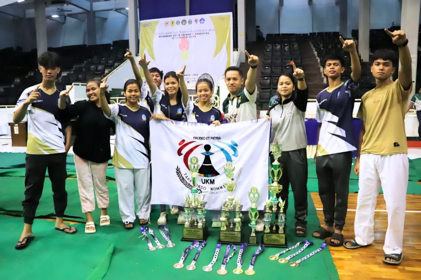 UKM Taekwondo UHN Medan Raih Prestasi Gemilang Dalam Kejuaraan BAPOMI SUMUT 2024