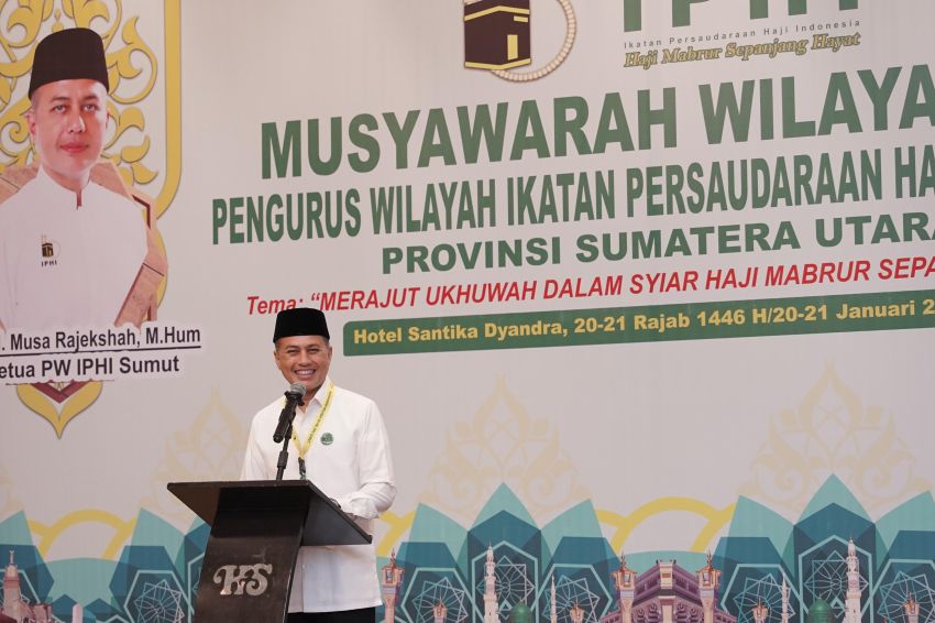 Musa Rajekshah Kembali Terpilih sebagai Ketua IPHI Sumut Periode 2025-2030