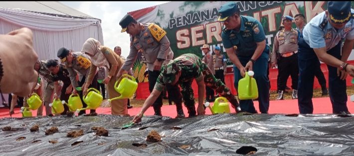 Dukung Program Ketahanan Pangan, Polda Sumut Tanam Jagung Targetkan Panen 100 Ribu Ton