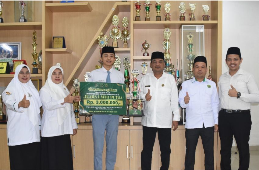 Siswa MAN 3 Medan Raih Juara 1 MTQ Tingkat Provinsi