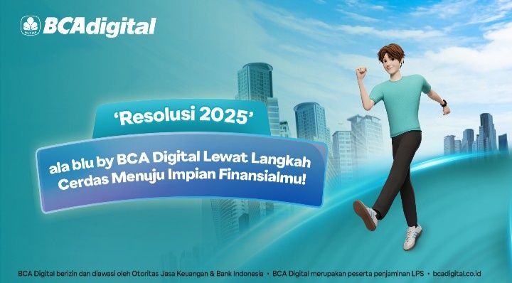 ‘Resolusi 2025’ Ala blu by BCA Digital Lewat Langkah Cerdas Menuju Impian Finansialmu!