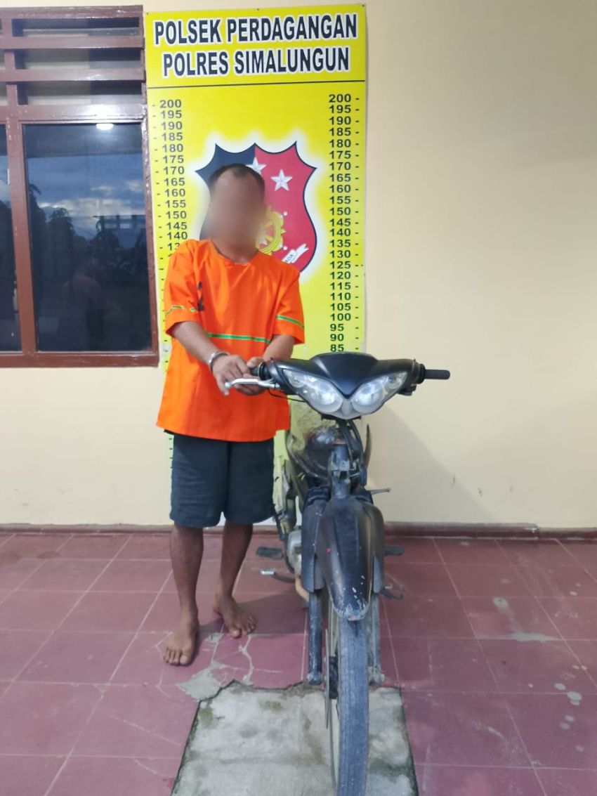 Enam Bulan Buron, Polsek Perdagangan Ringkus Pelaku Curanmor