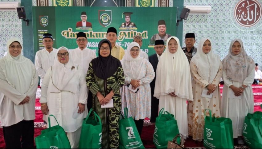 Milad PY UISU ke 74 Berlangsung Sederhana dan Penuh Makna : Pendirian UISU Diprakarsai 5 Pemuda Pejuang