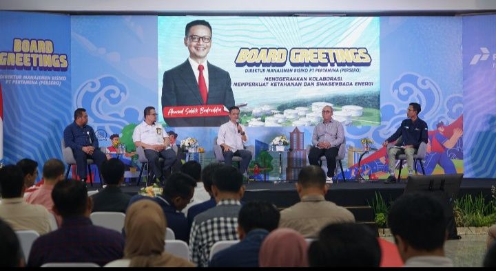 Direktur Manajemen Risiko Pertamina Lakukan Peninjauan Sarfas di Medan