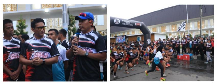 Wawako Binjai Melepas Peserta Fun Run 5K Sekaligus Sapa Warga di CFD