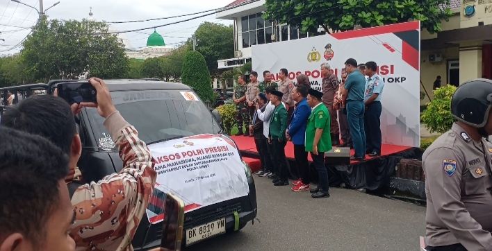 Polda Sumut Salurkan 12.000 Paket Kepada BEM dan OKP Jelang Ramadhan