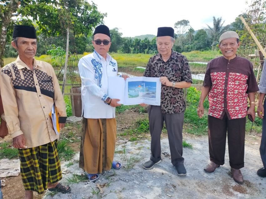 Masyarakat Paninggahan Ateh, Bangun Mushala Asy-Syafa