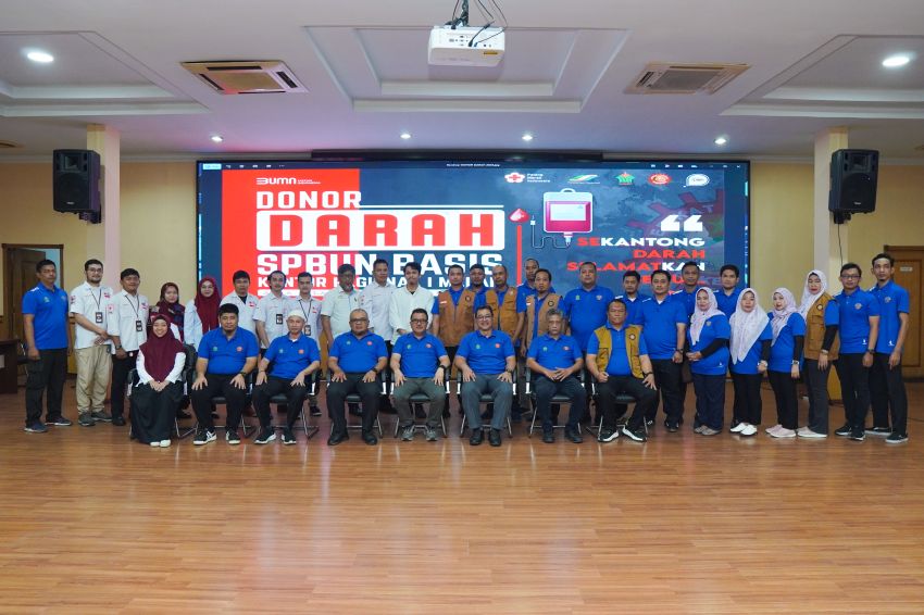 180 Kantong Darah Terkumpul, SPBUN Basis Kantor Operasional Medan PTPN IV Regional I Sukses Gelar Donor Darah 2025