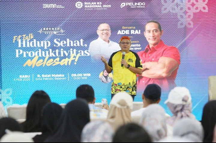 Pelindo Ajak Pekerja Berperilaku Hidup Sehat, Produktivitas Melesat!