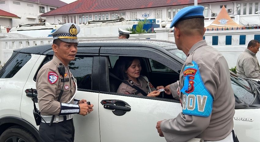 Selama 10 Hari, Sat Lantas Polrestabes Medan Keluarkan 2675 Surat Teguran, 756 Diantaranya Surat Tilang