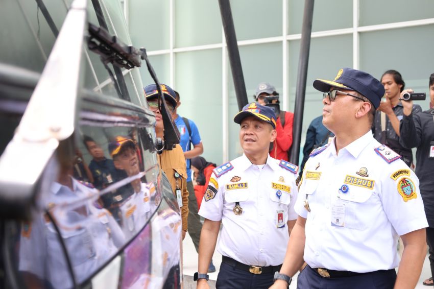 Pastikan Kelancaran Mudik Lebaran 2025, Dishub Sumut Periksa Ratusan Kendaraan Angkutan Umum