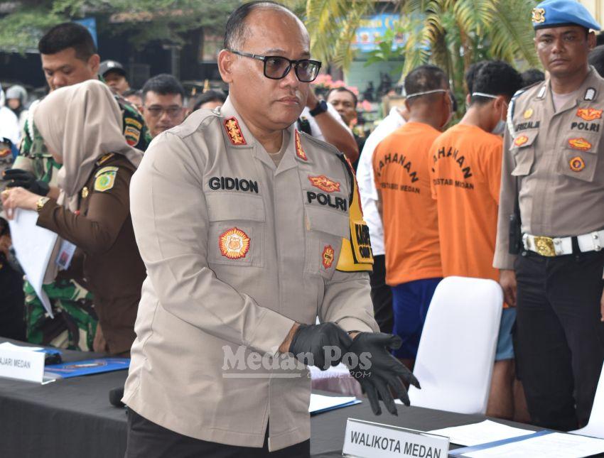 Soal Penyerahan 9 Pelaku Narkoba yang Digerebek Denpom, Kapolrestabes Sebut 1 Ditahan Berstatus Pengedar Sabu