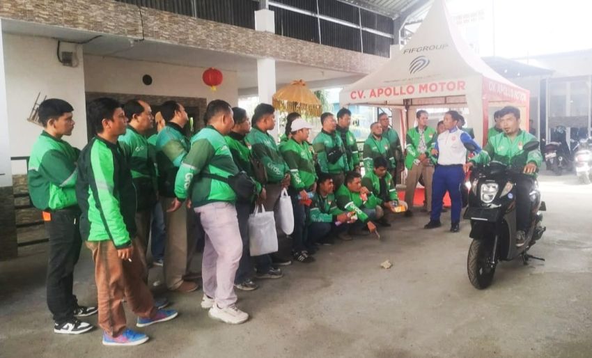 Utamakan Keselamatan, Driver Online Kota Siantar Pertajam Pengetahuan Cari Aman