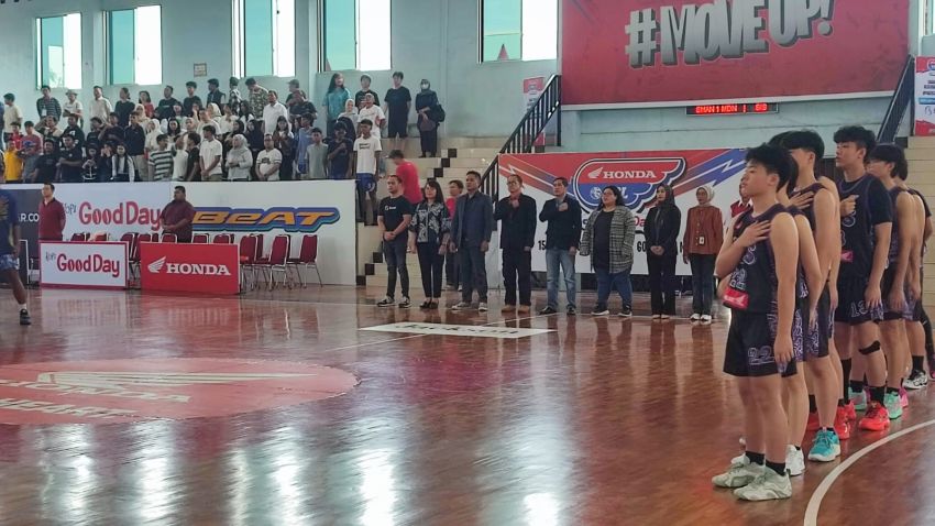 Kobarkan Semangat  Sportifitas, Pembukaan Honda DBL 2025 North Sumatera Sukses Digelar