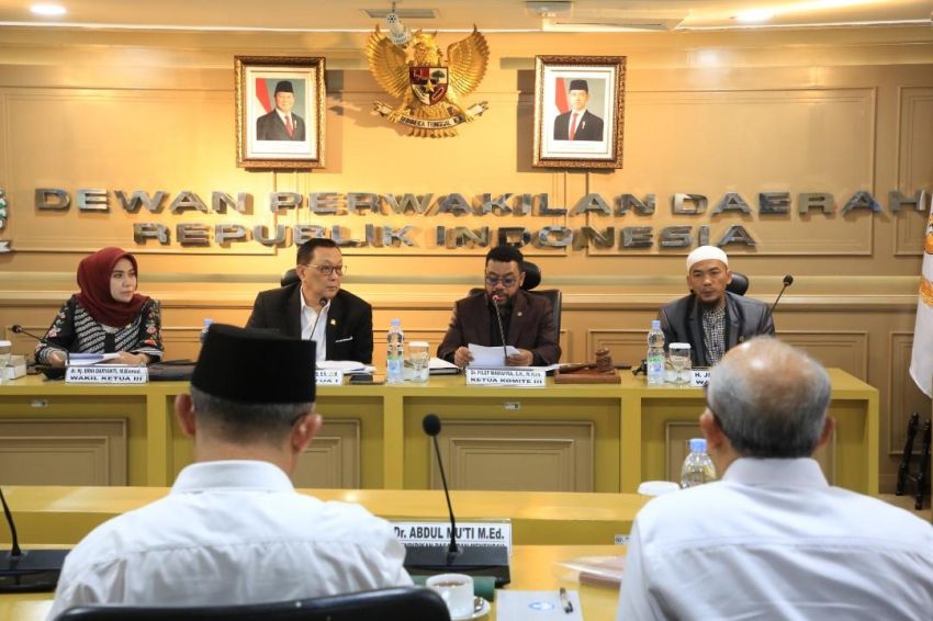 Komite III DPD RI: Permasalahan Pendidikan di Indonesia Masih Sangat Kompleks