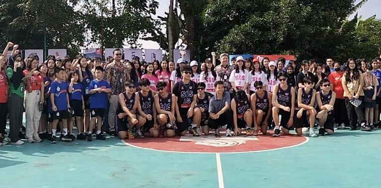 Roadshow Honda DBL 2025 di SMA Singapore Intercultural School Medan Berlangsung Meriah