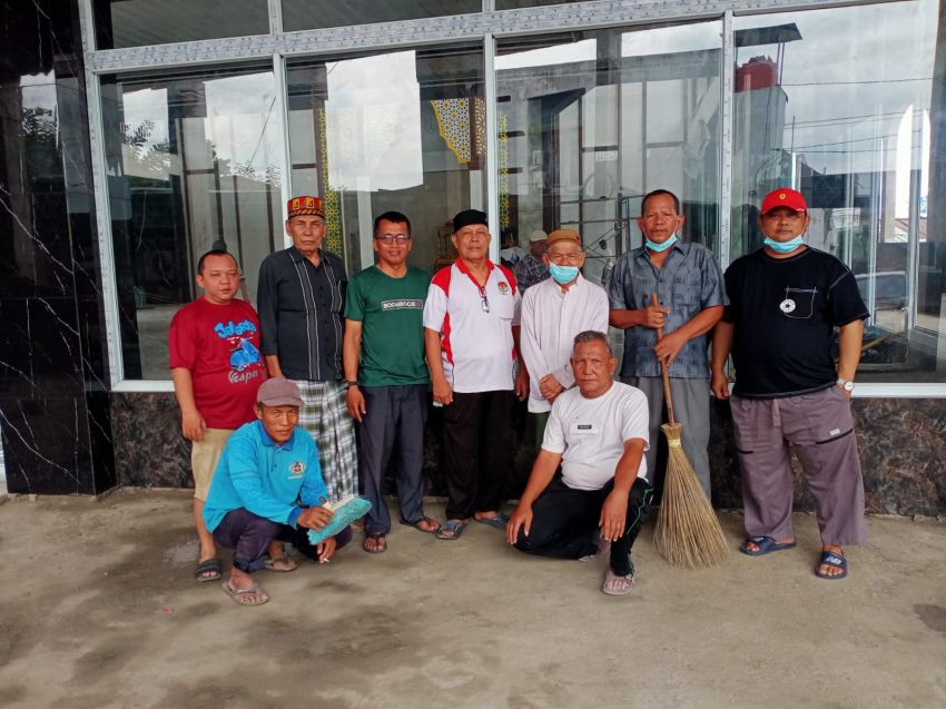 BKM Masjid Al Muhtadin Tembung Gotong Royong Menyambut Ramadhan 1446 H