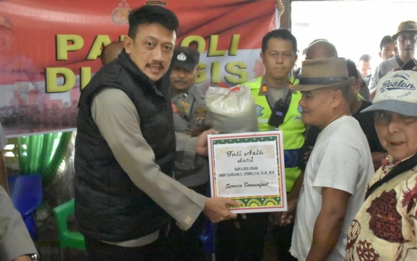 Cooling System : Kapolres Binjai Patroli Dialogis Sambangi Warga