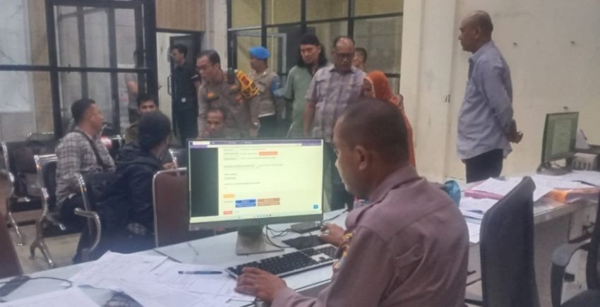 Ada Apa...? Tengah Malam Kapolrestabes Medan Sidak SPKT