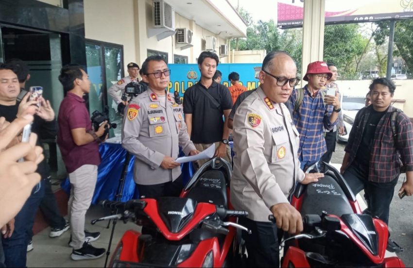 Mau Kabur, Komplotan Curanmor dan Penadah Ditembak Polisi