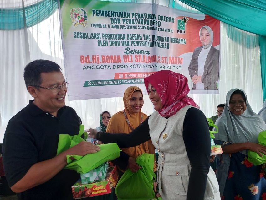Bidan Hj Roma Uli Silalahi : Siapapun Pemimpin Kota Medan, Program UHC Akan Terus Berlanjut