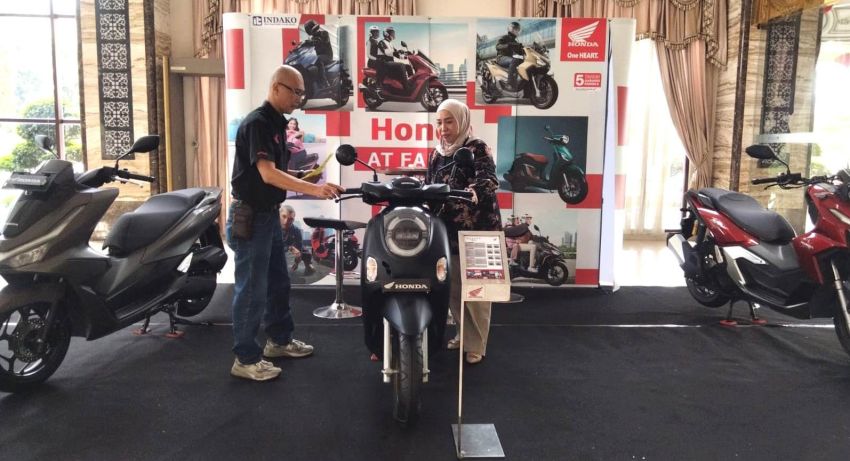Honda AT Family Day Puaskan Kerinduan Pecinta Skutik Honda