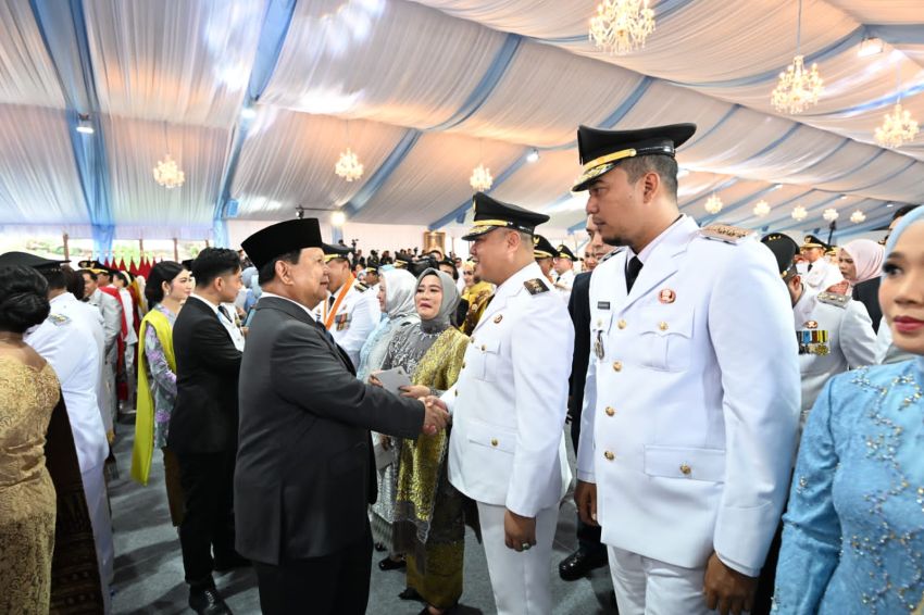 Sejarah Baru, Presiden Lantik Bupati dan Wakil Bupati Batu Bara