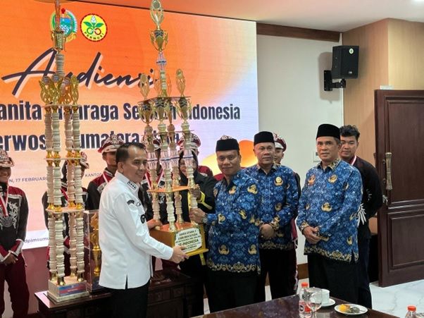 Pj Gubsu Apresiasi MAPN 4 Medan Raih Prestasi di Kejurnas LKBB