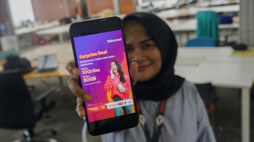 Kuota 80GB Rp100 Ribu, Telkomsel Hadirkan Paket Surprise Deal