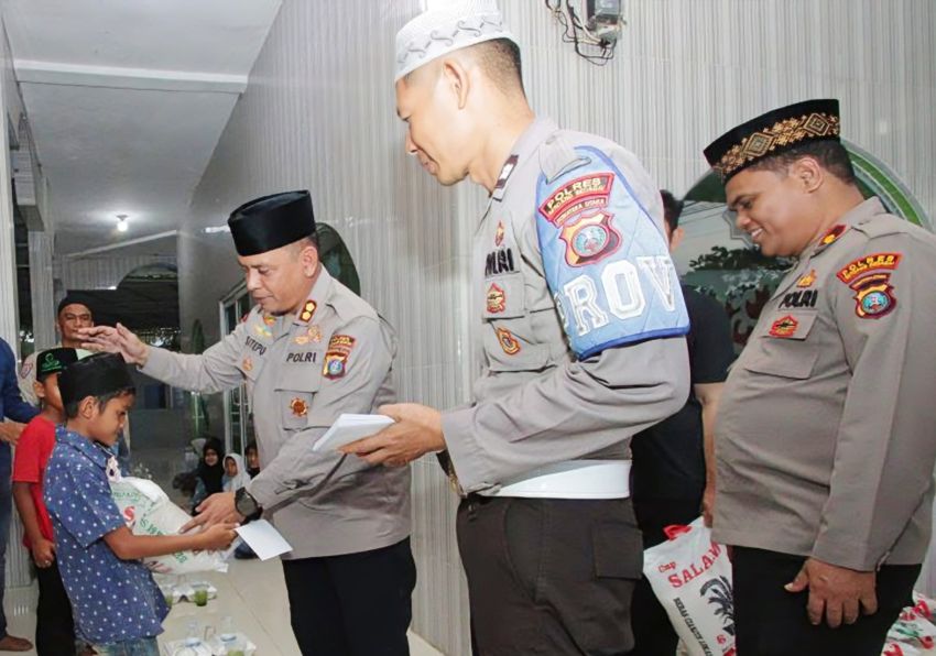 Kapolres Sergai  Berbagi Baksos guna Ciptakan Situasi Kondusif