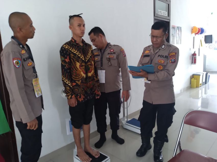 Polres Batu Bara Gelar Verifikasi Seleksi Penerimaan Anggota Polri 2025