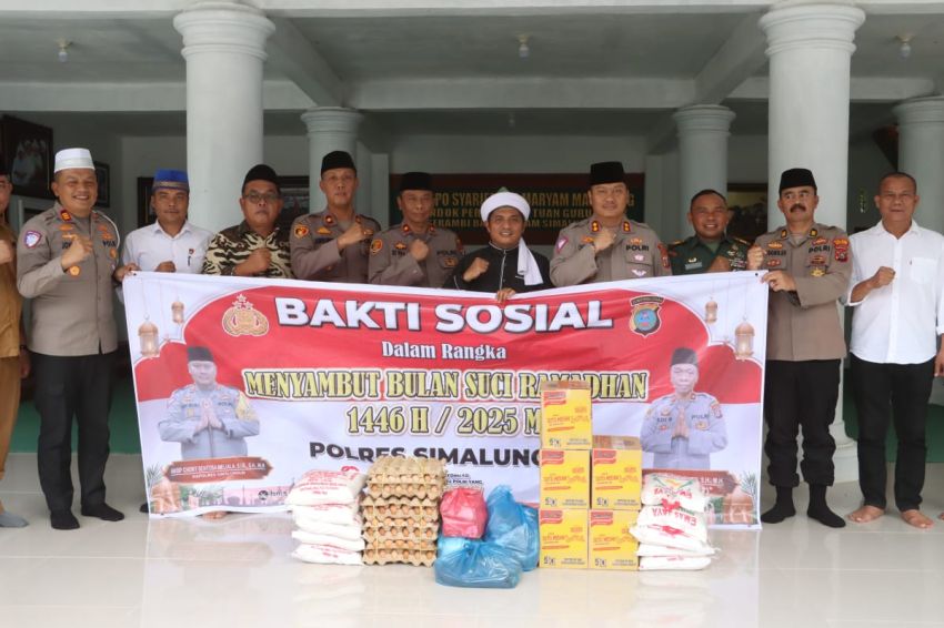 Kapolres Simalungun G Silaturahmi Dengan Tokoh Agama di Pondok Persulukan Serambi Babussalam