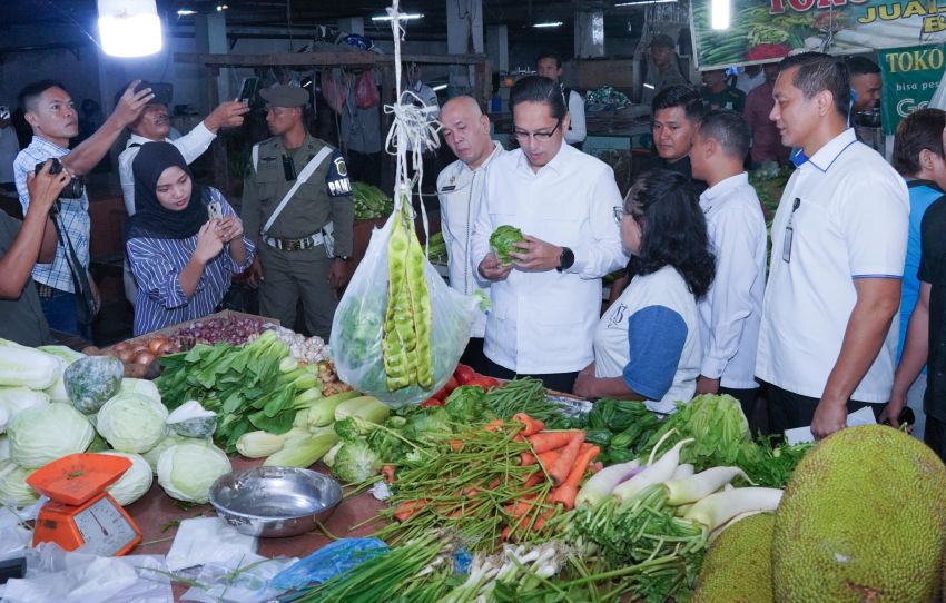 Antisipasi Kenaikan di Bulan Puasa, Rico Waas Pantau Harga Bahan Pangan di Pasar Petisah