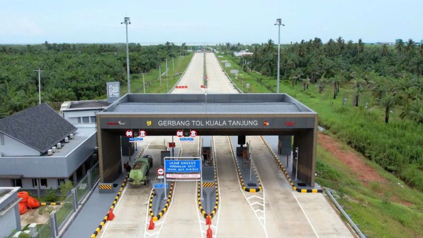 Mulai 9 Maret Pukul 07.00 Wib, Tol Kuala Tanjung- Indrapura Beroperasi Tanpa Tarif