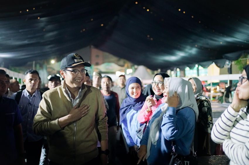 Rico Waas Tinjau Persiapan Akhir Ramadan Fair 2025