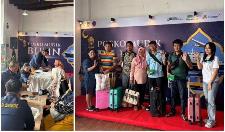 Puncak Arus Mudik di Terminal Penumpang Bandar Deli, Posko Mudik BUMN Maksimalkan Pelayanan