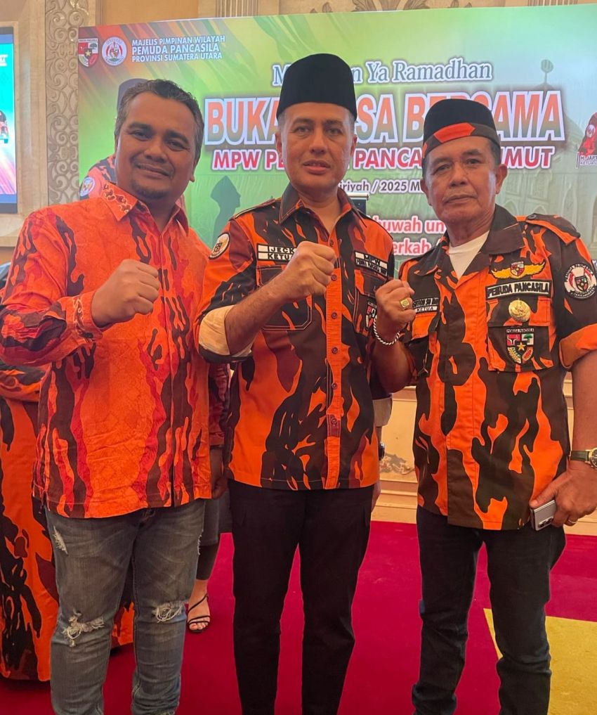 Pengurus MPC PP Labuhanbatu Hadiri Acara Buka Puasa Bersama MPW Pemuda Pancasila Se-Provinsi Sumatera Utara