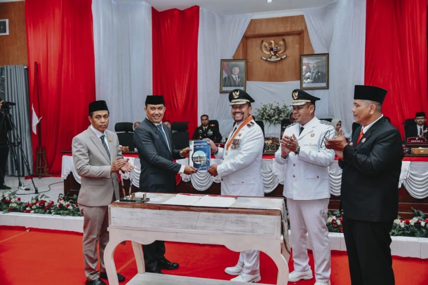 Baharuddin Sampaikan Pembanguan Batu Bara Dimulai Dengan Bahagia