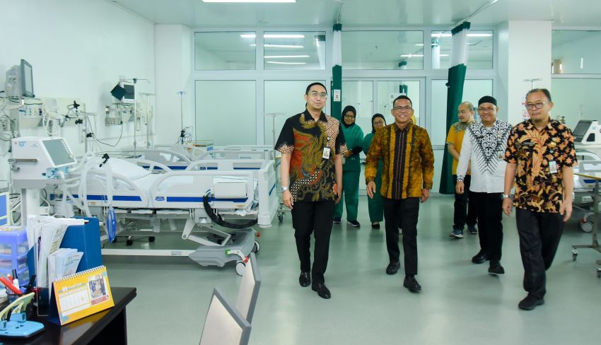 Zakiyuddin Tinjau RSUD Bachtiar Djafar, Pastikan Warga Medan Utara Terlayani Dengan Baik