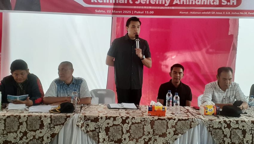 Reinhart Jeremy Ajak Warga Medan Perjuangan Harus Jaga Kebersihan